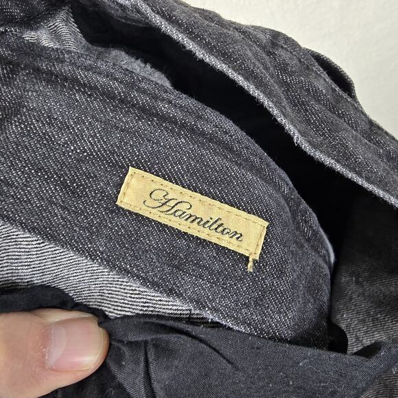 Vintage Sean John Mens Straight Black Jeans Hamilton Y2K 34x32 Hip Hop Denim - Picture 6 of 13